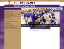 Tablet Screenshot of lorasmensvbcamps.com